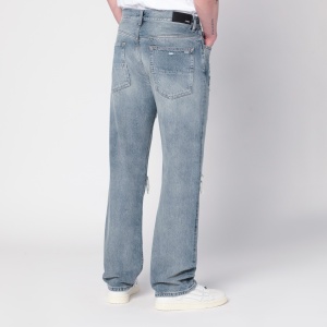 AMIRI Jeans with rips Antique Indigo - Img 2
