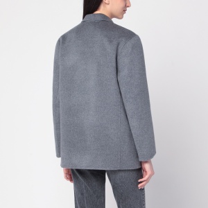 ANINE BING Gray Quinn jacket in wool and cashmere - Img 2