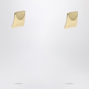 ANINE BING Rectangular curved gold earrings - Img 2
