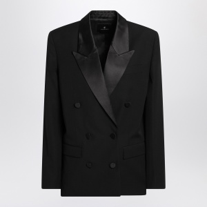 ANINE BING Ross black double-breasted jacket