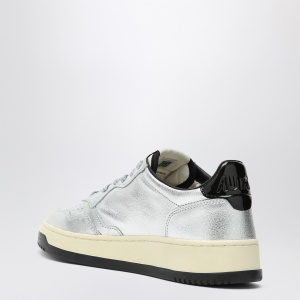 AUTRY Sneaker Medalist in silver leather - Img 2
