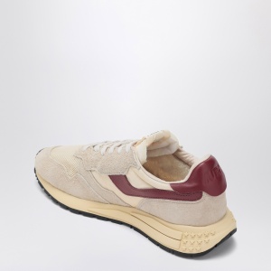 AUTRY Sneakers Reelwind Low ecrù/bordeaux - Img 2