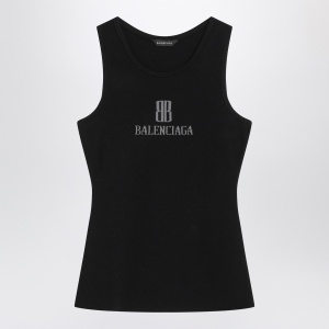 Balenciaga Black Nano BB tank top
