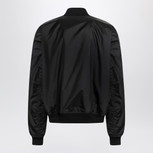 Balenciaga Black nylon Uniform Merch Large Fit bomber - Img 2