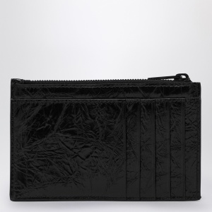 Balenciaga Card case with coin purse black - Img 2