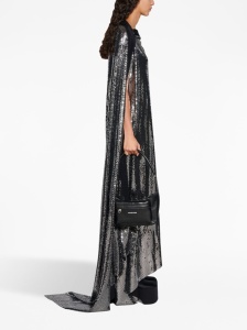 Balenciaga Metallic Effect Midi Dress - Img 4