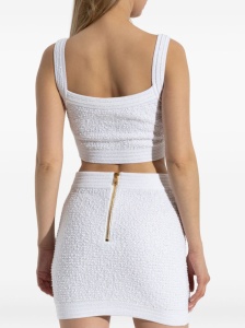 Balmain Tweed Crop Top - Img 3