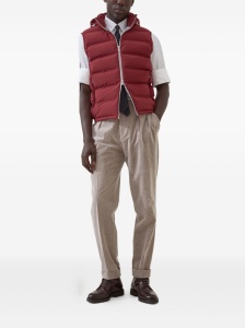 Brunello Cucinelli Button-down poplin shirt - Img 4