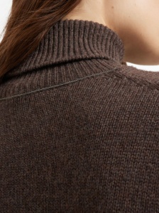 Brunello Cucinelli Cashmere turtleneck sweater with monili - Img 2