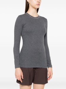 Brunello Cucinelli Cotton Crewneck Jumper - Img 2