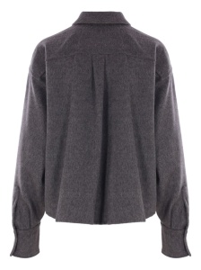 Brunello Cucinelli Double-pocket denim shirt - Img 3