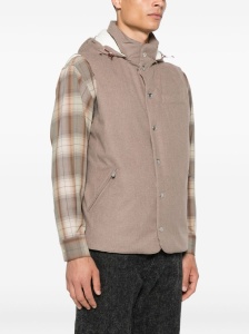 Brunello Cucinelli Hooded buttoned gilet - Img 4