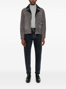 Brunello Cucinelli Logo-embroidered jeans - Img 4