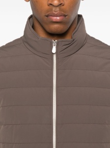 Brunello Cucinelli Quilted zip-front vest - Img 4