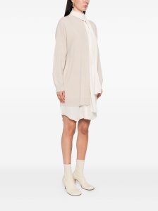 Brunello Cucinelli Ribbed knit mini dress - Img 3