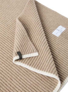 Brunello Cucinelli Ribbed scarf - Img 4