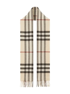 Burberry Check cashmere scarf - Img 2