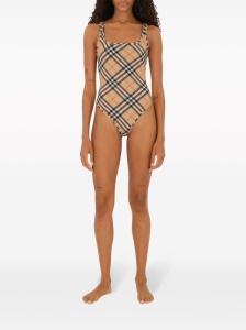 Burberry check-pattern swimsuit - Img 3