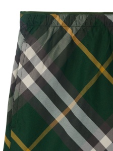 Burberry checkered twill swim shorts - Img 3