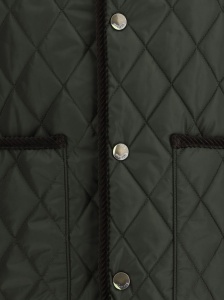 Burberry diamond-quilted sleeveless jacket - Img 3