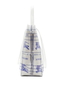 Burberry EKD logo-tag Transparent Tote Bag - Img 3