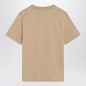 Burberry Light beige T-shirt with Equestrian Knight Design - Img 2