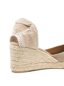 Castañer Castaner Flat shoes Beige - Img 4