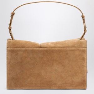 Christian Louboutin Baggy small beige shoulder bag in suede - Img 2