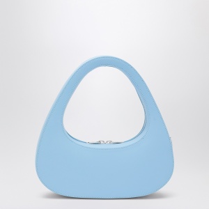 Coperni Micro Baguette Swipe Bag light blue leather - Img 2