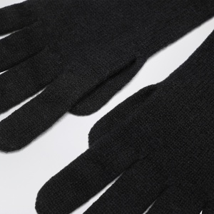 DARKPARK Black cashmere gloves - Img 2