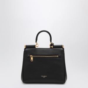 Dolce & Gabbana Dolce&Gabbana Shoulder bag My Sicily in black leather - Img 2