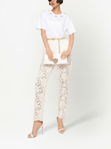 Dolce & Gabbana Floral lace trousers - Img 3