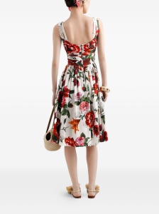 Dolce & Gabbana floral-print Midi Dress - Img 2