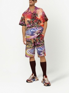 Dolce & Gabbana graphic-print bermuda shorts - Img 4