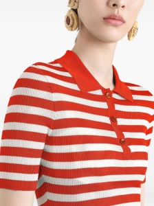 Dolce & Gabbana Striped Polo Top - Img 3