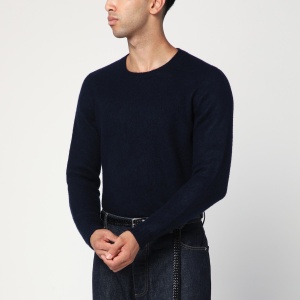 Drumohr Navy blue lambswool sweater