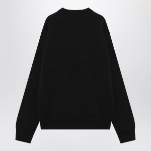 Dsquared2 Black cotton sweatshirt with logo - Img 2