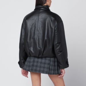 Durazzi Milano Black leather bomber - Img 2