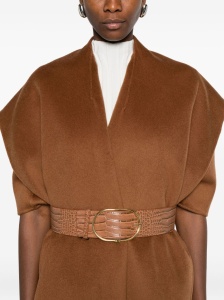 Elisabetta Franchi Coats Brown - Img 4