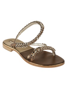 Emanuela Caruso Sandals Golden - Img 2