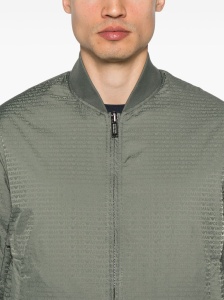 Emporio Armani bomber jacket with logo - Img 2