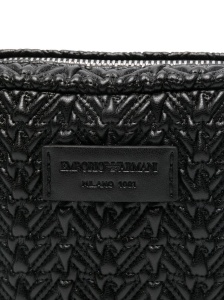 Emporio Armani Embossed camera case with chain shoulder strap - Img 4