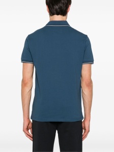 Emporio Armani embroidered logo polo shirt - Img 2