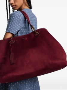 Emporio Armani Large MyEA shopper in imitation suede - Img 2