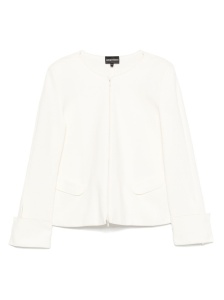 Emporio Armani Ottoman-jersey jacket
