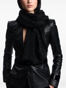 Emporio Armani Scarfs Black - Img 2