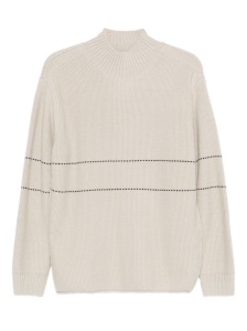 Emporio Armani Sweaters Beige