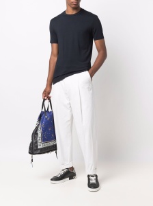 Emporio Armani T-shirts and Polos Blue - Img 4