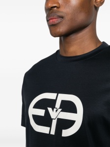 Emporio Armani T-shirts and Polos Blue - Img 3