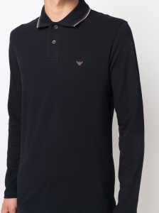 Emporio Armani T-shirts and Polos Blue - Img 2